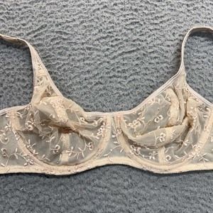 Lunaire Bra 34C Balconette Bra  Floral